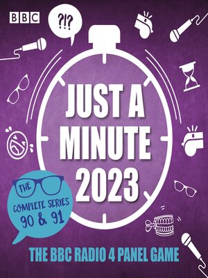 cover image of Just a Minute 2023--The Complete Series 90 & 91